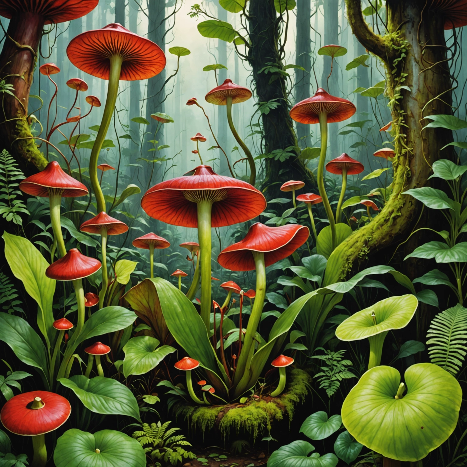 Погружение в мир природы: тайны грибов и растений